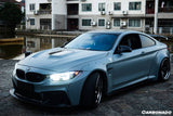 2014-2020 BMW F82  F83 M4 DE Style Carbon Fiber Front Lip