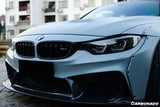2014-2020 BMW F82  F83 M4 DE Style Carbon Fiber Front Lip