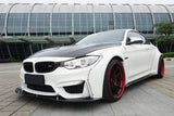 2014-2020 BMW F82  F83 M4 DE Style Carbon Fiber Front Lip