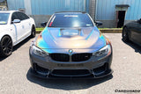 2014-2020 BMW F82  F83 M4 DE Style Carbon Fiber Front Lip