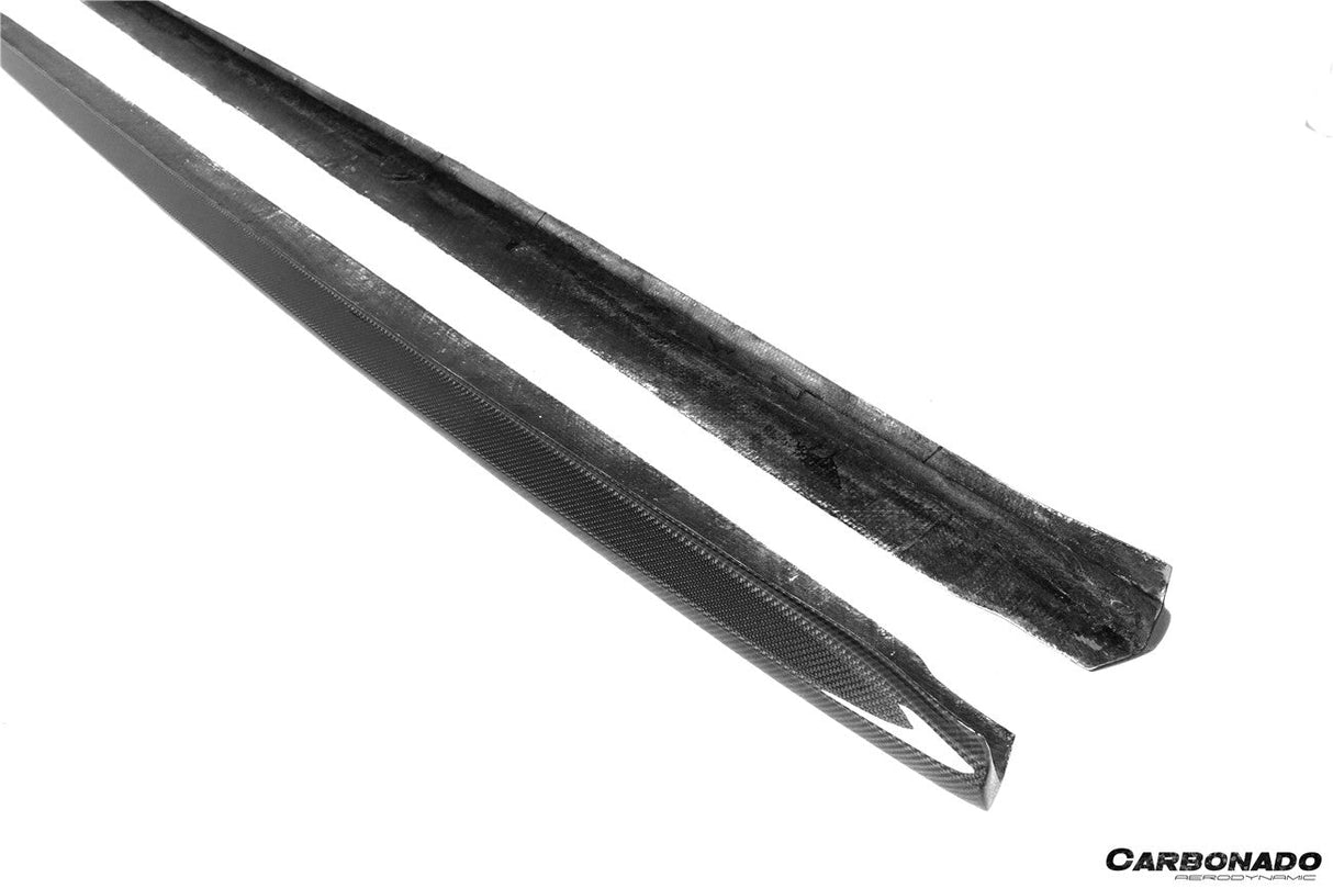 2018-2023 BMW F90 M5 D3 Style Carbon Fiber Side Skirts