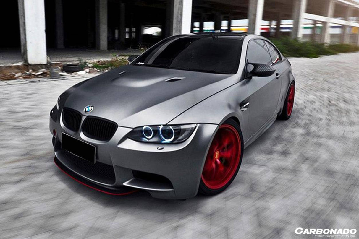 2008-2012 BMW M3 E90  E92  E93 CRT Style Carbon Fiber Lip