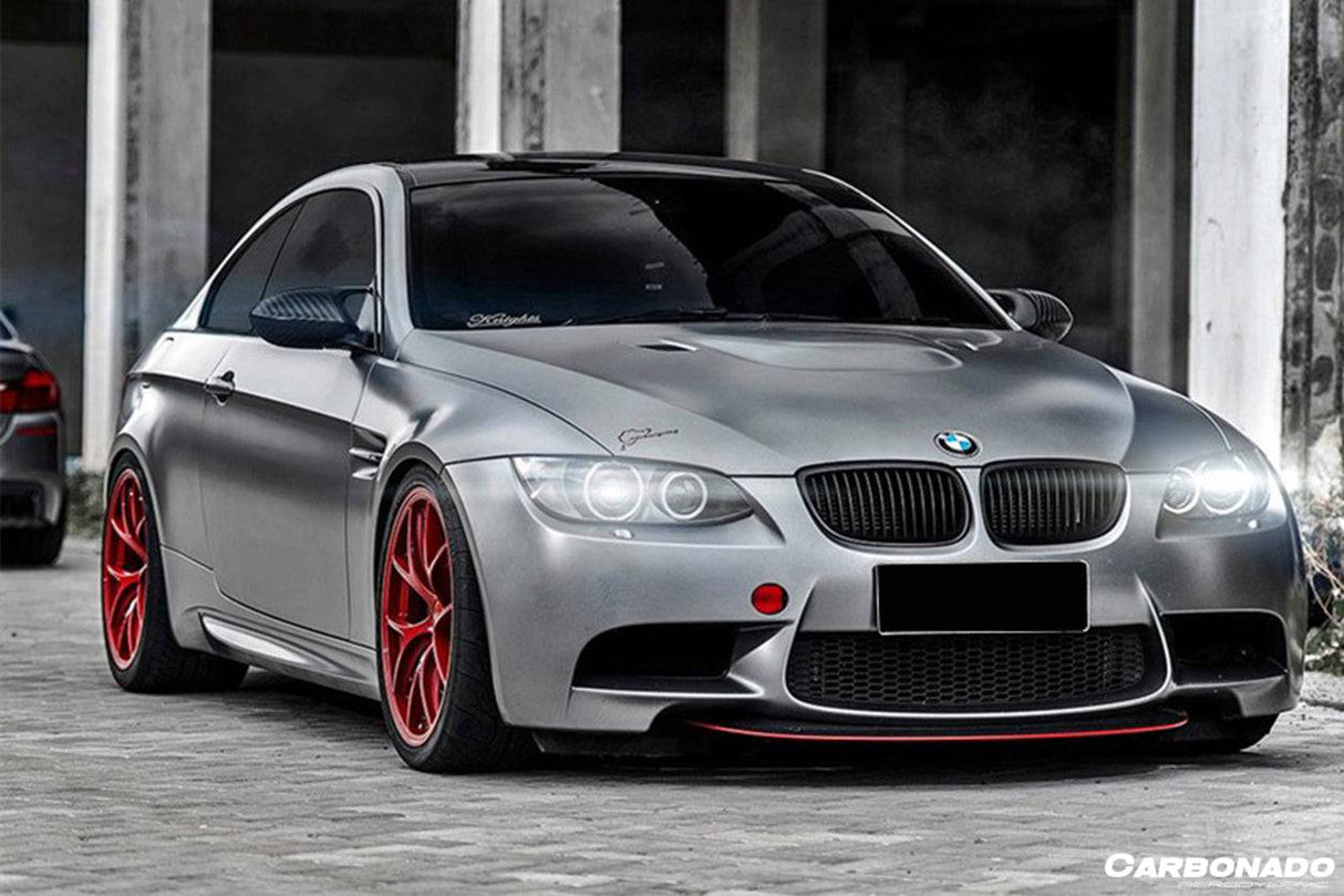 2008-2012 BMW M3 E90  E92  E93 CRT Style Carbon Fiber Lip