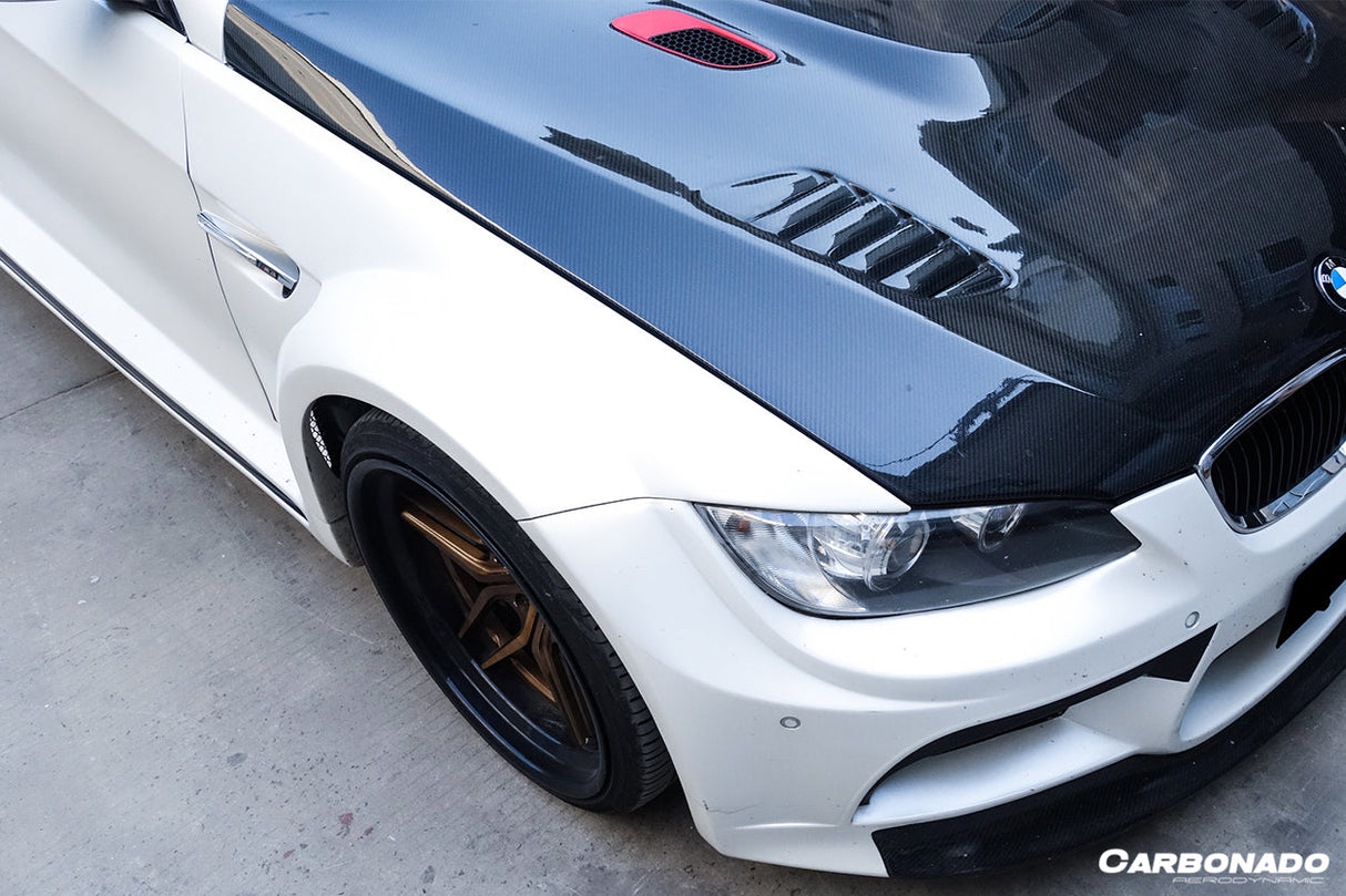2008-2011 BMW M3 E92    E93 VRS Style Carbon Fiber Hood