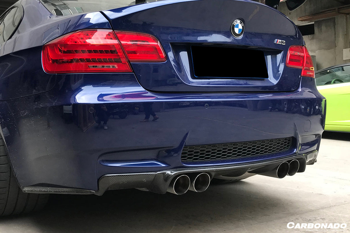 2008-2012 BMW M3 E92 E93 VA Style Carbon Fiber Rear Lip