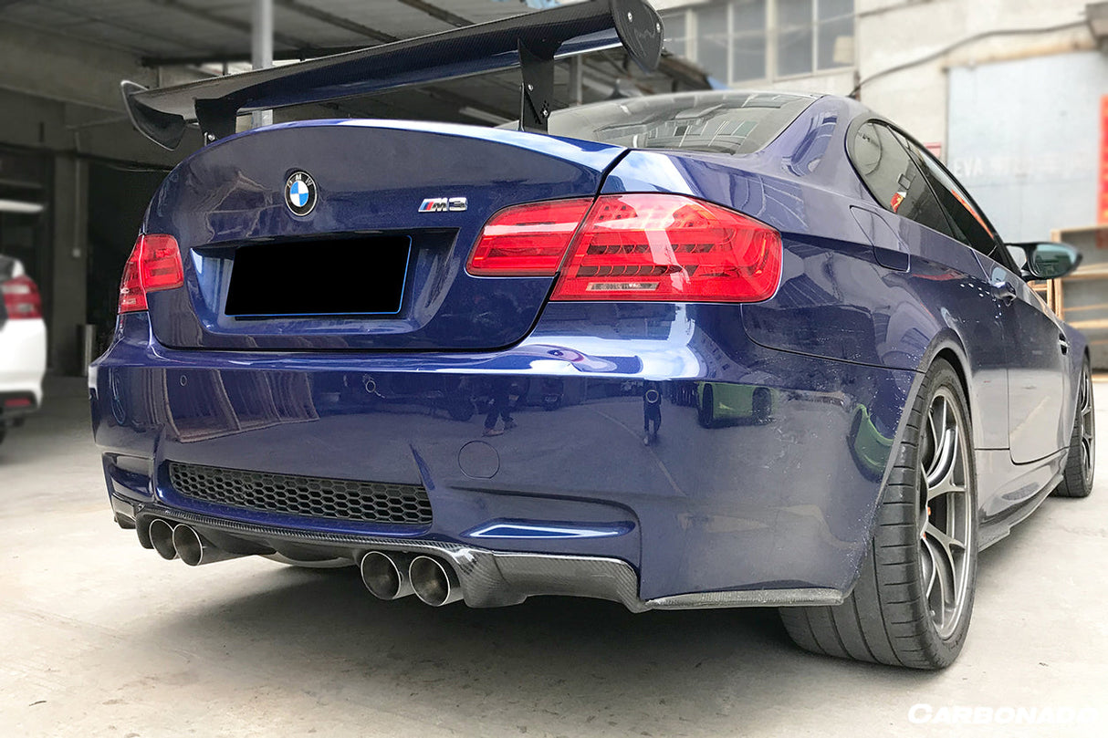 2008-2012 BMW M3 E92 E93 VA Style Carbon Fiber Rear Lip