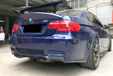 2008-2012 BMW M3 E92 E93 VA Style Carbon Fiber Rear Lip