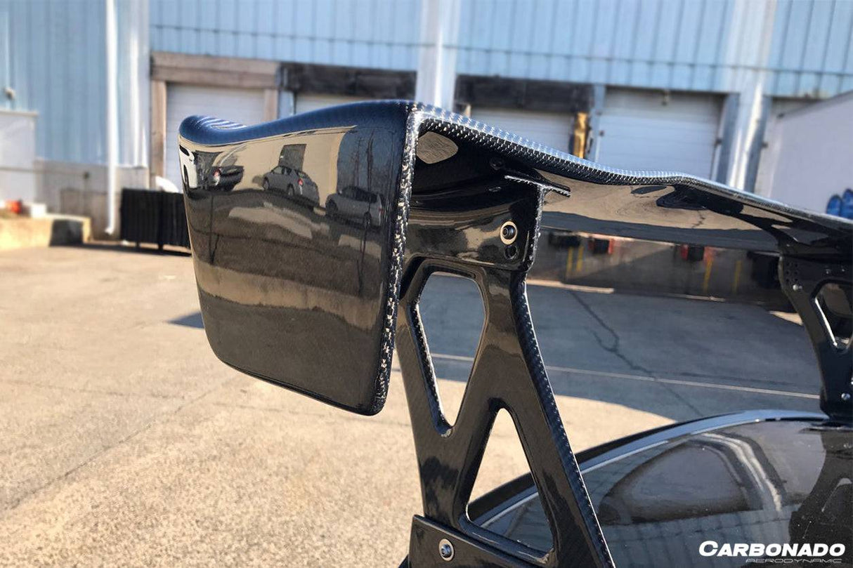 2008-2012 BMW 3 Series  M3 E92  E93 VA Style Carbon Fiber Trunk Spoiler