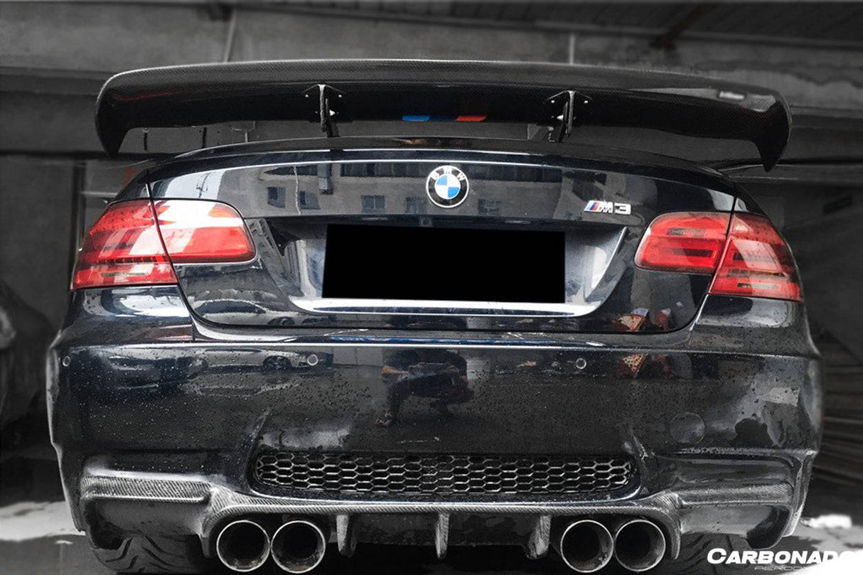 2008-2013 BMW 3 Series M3 E92 VA2 Style Carbon Fiber Trunk Spoiler