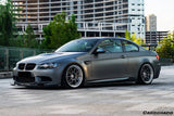 2008-2012 BMW M3 E92  E93 ET Style Carbon Fiber Side Skirts Under Board