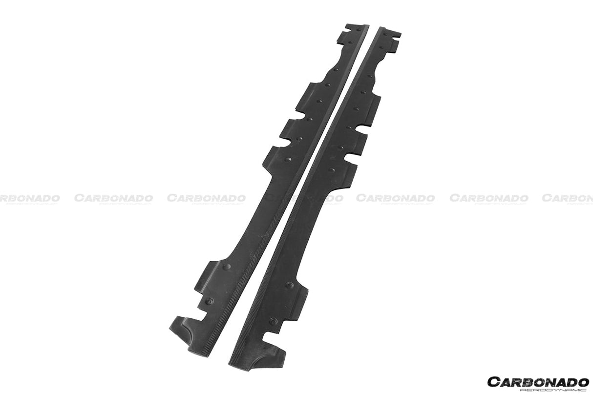2008-2012 BMW M3 E92  E93 ET Style Carbon Fiber Side Skirts Under Board