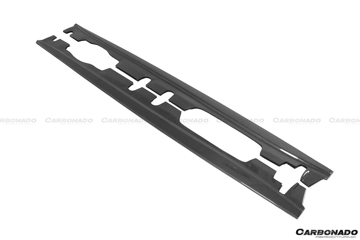 2008-2012 BMW M3 E92  E93 ET Style Carbon Fiber Side Skirts Under Board