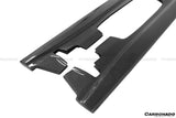 2008-2012 BMW M3 E92  E93 ET Style Carbon Fiber Side Skirts Under Board