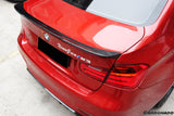 2014-2020 BMW M3 F80   3 Series F30 F35 VRS Style Carbon Fiber Trunk Spoiler