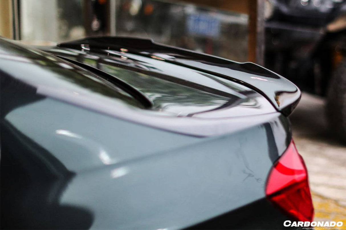 2014-2020 BMW M3 F80   3 Series F30 F35 VRS Style Carbon Fiber Trunk Spoiler