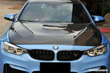 2014-2020 BMW F80 M3 | F82 M4 GTS Design Carbon Fiber Hood