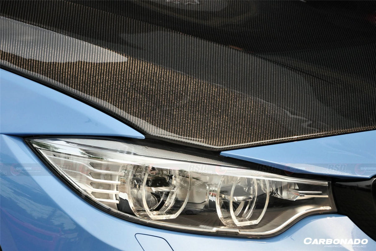 2014-2020 BMW F80 M3 | F82 M4 GTS Design Carbon Fiber Hood
