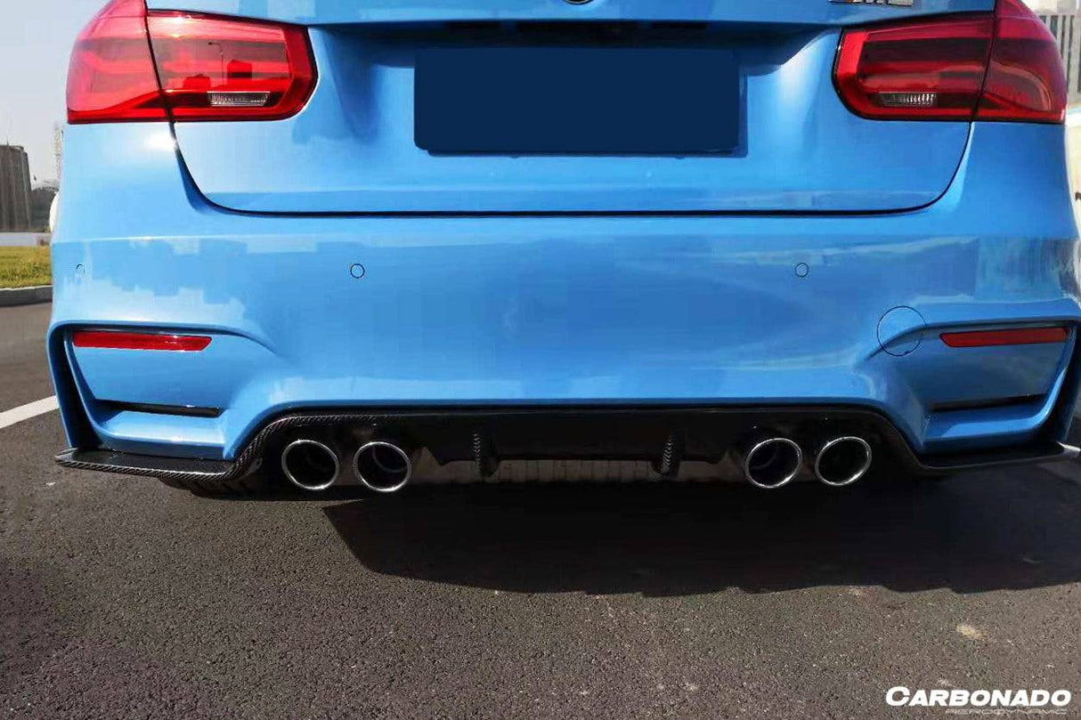 2014-2020 BMW M3 F80 M4 F82 D Style Rear Diffuser