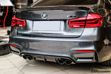 2014-2020 BMW M3 F80 M4 F82 MP Style Carbon Fiber Rear Diffuser