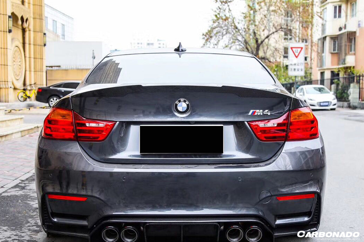 2014-2020 BMW M4 F82 VRS Style Carbon Fiber Trunk Spoiler