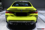 2021-UP BMW M4 G82 G83 M3 G80 Carbon Fiber Rear Diffuser Trim Replacement Lip