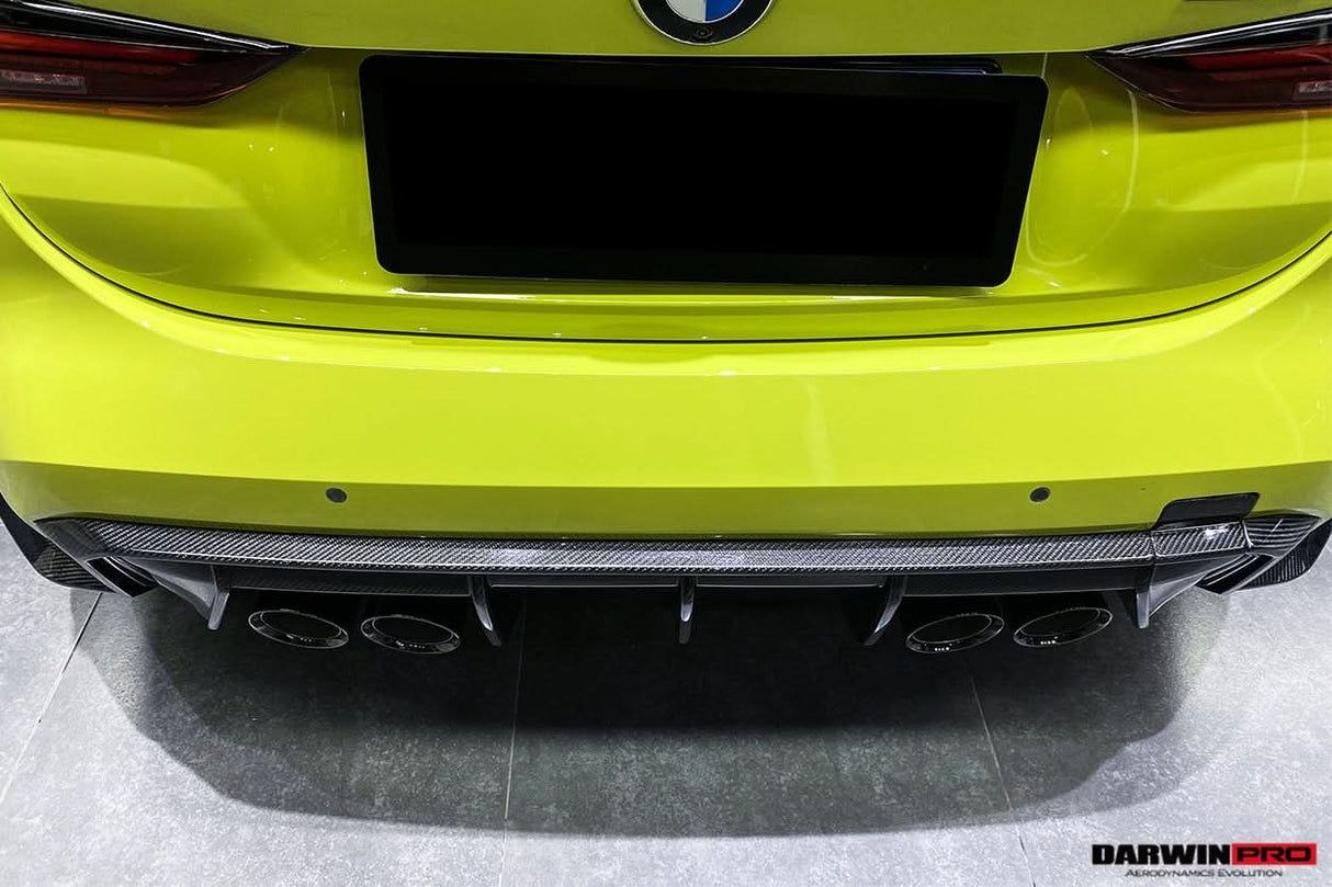 2021-UP BMW M4 G82 G83 M3 G80 Carbon Fiber Rear Diffuser Trim Replacement Lip
