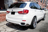 2014-2018 BMW X5 F15 MP Style Carbon Fiber Rear Cap Splitters (MT ONLY)