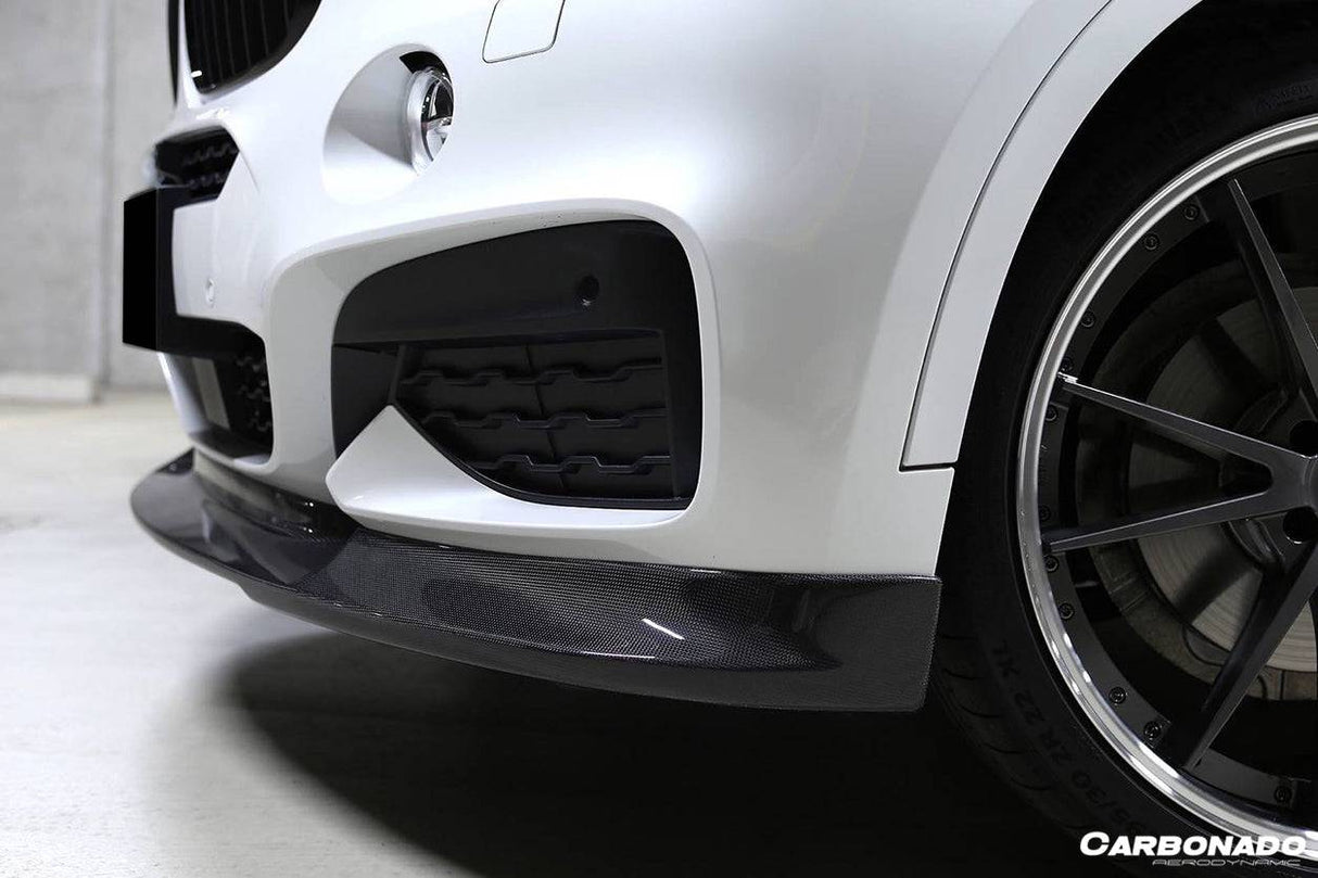 2014-2019 BMW X6 F16 M-TECH 3D Style Carbon Fiber Front Lip