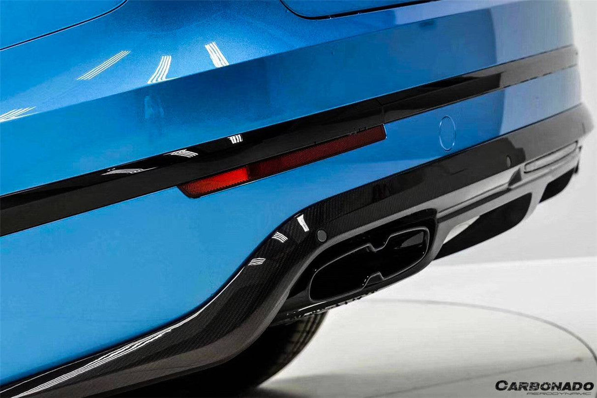 2016-2019 Bentley Bentayga 4.0 V8 OD Style Carbon Fiber Rear Lip