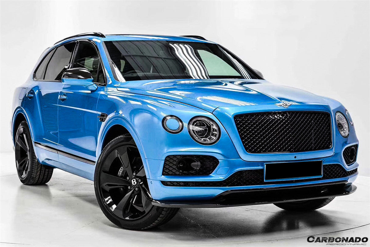 2016-2019 Bentley Bentayga OD Style Carbon Fiber Front Lip