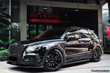 2016-2019 Bentley Bentayga OD Style Carbon Fiber Front Bumper Vent canards