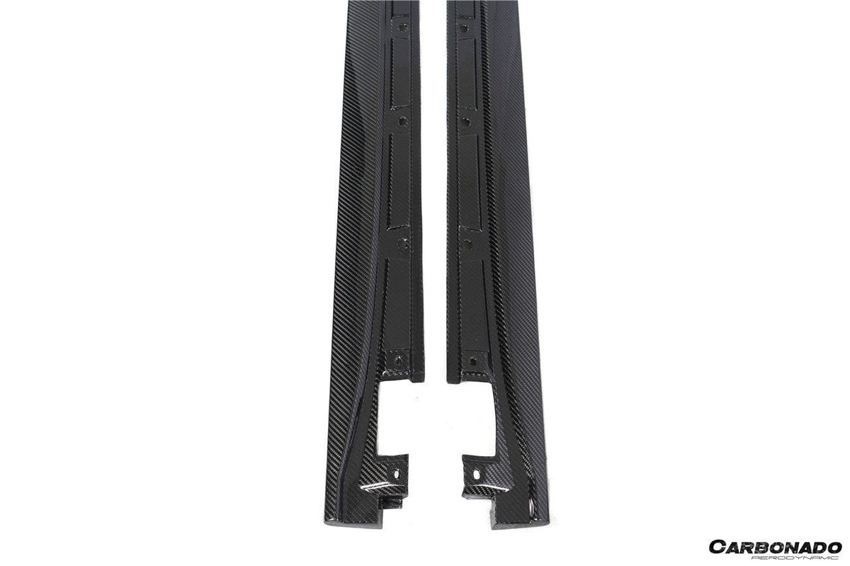 2020-2024 Bentley Flying Spur OEM Style Autoclave Carbon Fiber Side Skirts