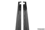 2020-2024 Bentley Flying Spur OEM Style Autoclave Carbon Fiber Side Skirts