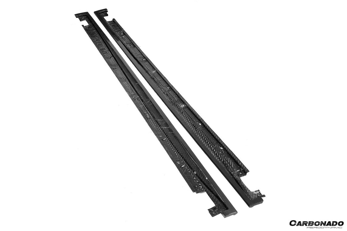 2020-2024 Bentley Flying Spur OEM Style Autoclave Carbon Fiber Side Skirts