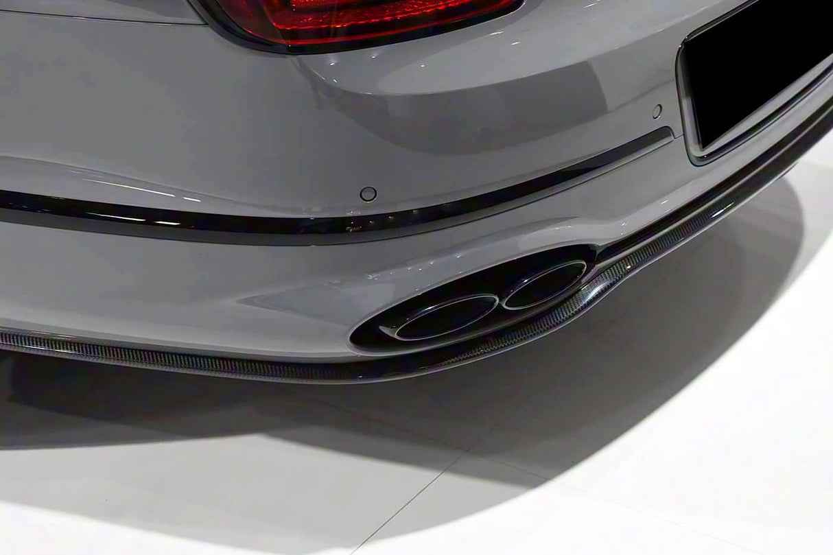 DarwinPRO 2020-2024 Bentley Flying Spur OE Style Autoclave Carbon Fiber Rear Diffuer Lip