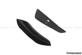 2016-2018  Mercedes Benz  W176 A45 AMG BKSS Style Carbon Fiber Front Bumper Canards