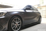 2016-2018 Mercedes Benz W176 A45 AMG RZS Style Carbon Fiber Side Skirts