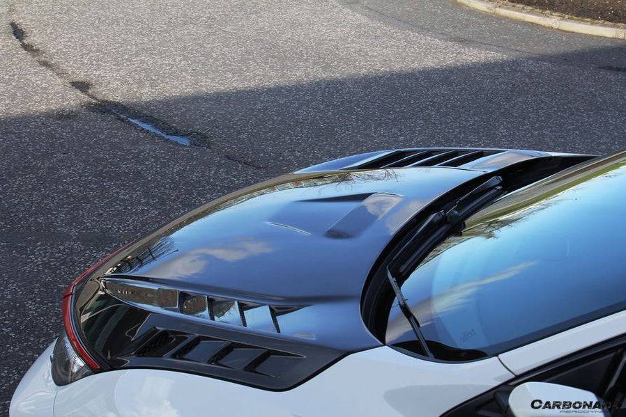 2015-2021 Honda Civic Type R FK8 M Style Autoclave Double Carbon Fiber Hood