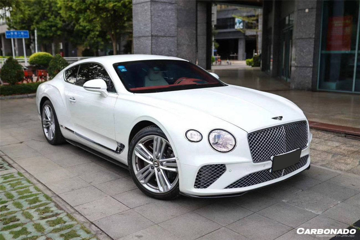 2019-2024 Bentley Continental GT   GTC Editon Style Dry Carbon Fiber Side Skirts