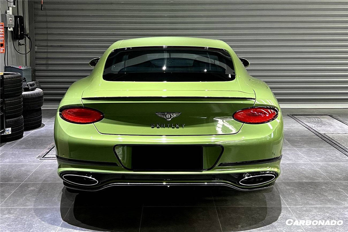 2019-2024 Bentley Continental GT  GTC Editon Style Dry Carbon Fiber Rear Lip