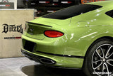 2019-2024 Bentley Continental GT  GTC Editon Style Dry Carbon Fiber Rear Lip