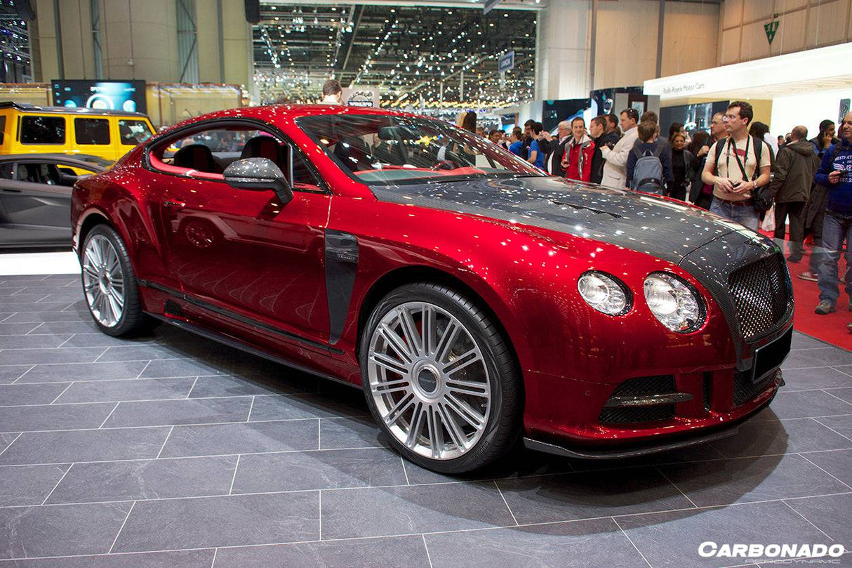 2012-2015 Bentley Continental V8 GT  GTC   V8S - W12 GT   GTC   SPEED MSY Style Side Skirts