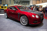 2012-2015 Bentley Continental V8 GT  GTC   V8S - W12 GT   GTC   SPEED MSY Style Side Skirts