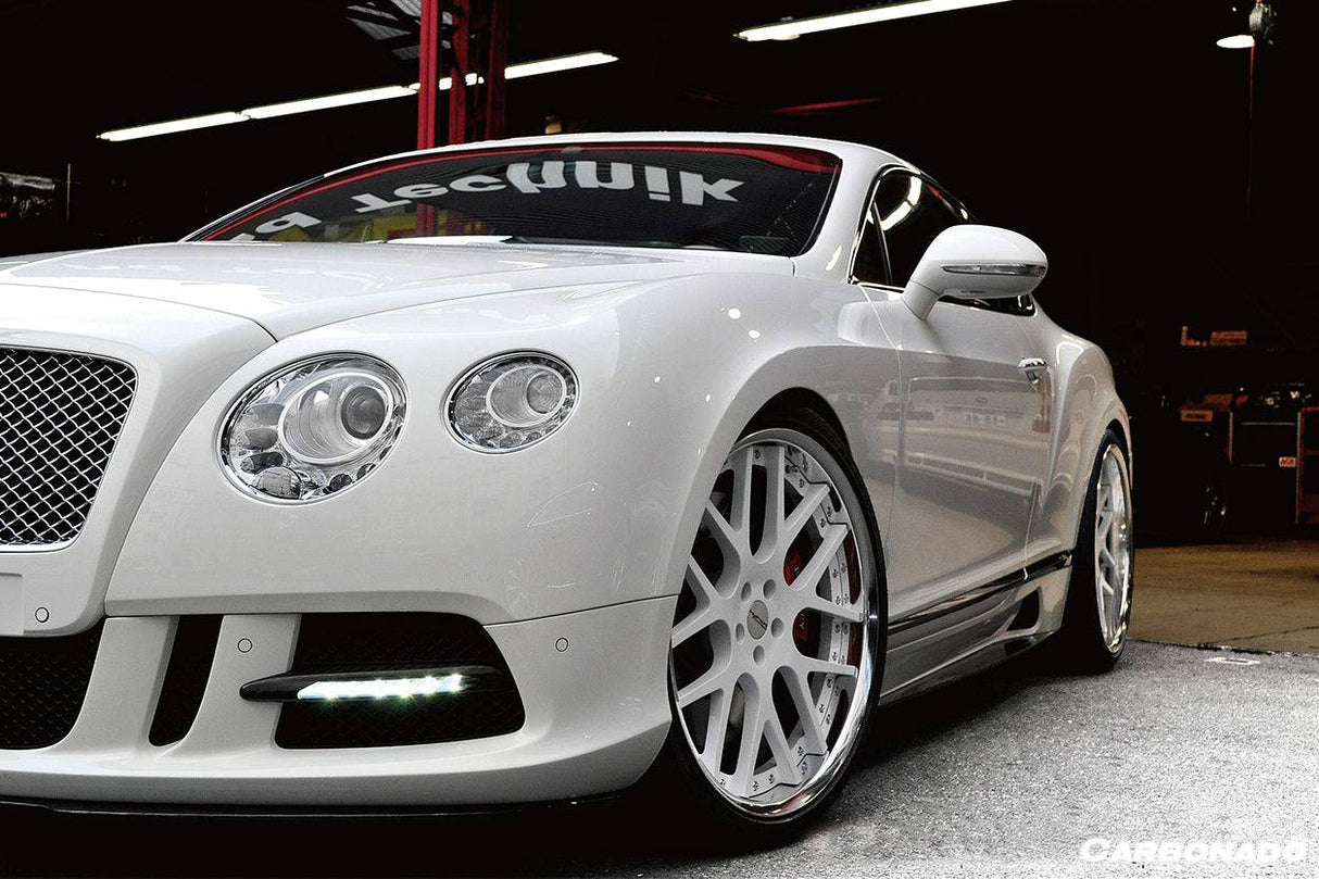 2012-2015 Bentley Continental V8 GT  GTC   V8S - W12 GT   GTC   SPEED MSY Style Side Skirts