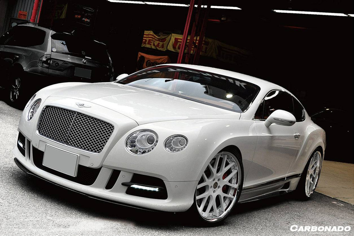 2012-2015 Bentley Continental V8 GT  GTC   V8S - W12 GT   GTC   SPEED MSY Style Side Skirts