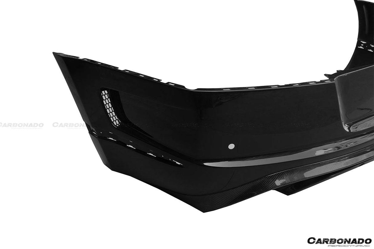 2012-2015 Bentley Continental V8 GT GTC V8S - W12 GT GTC SPEED MSY Style Rear Bumper