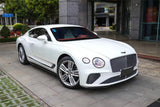2019-2024 Bentley Continental GT   GTC Editon Style Carbon Fiber Front Lip