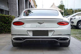 2019-2024 Bentley Continental GT  GTC Editon Style Dry Carbon Fiber Rear Lip