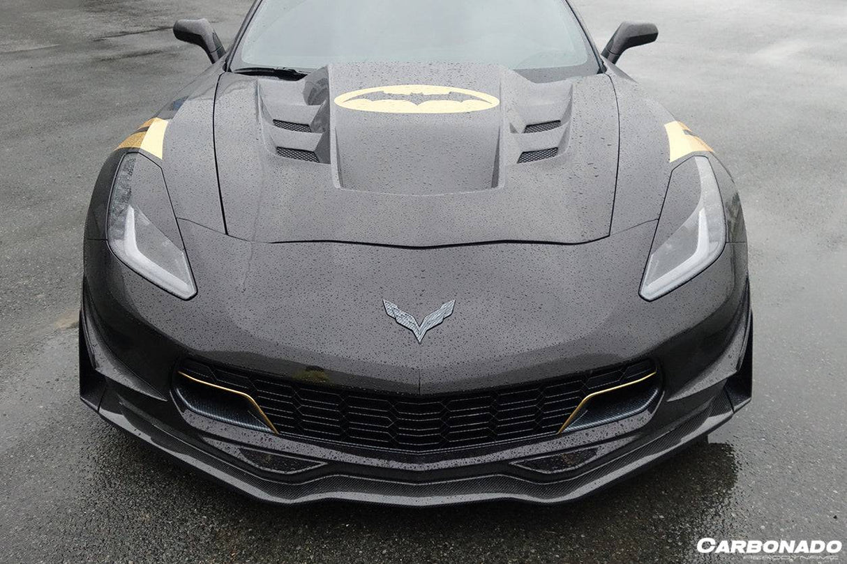 2013-2019 Corvette C7 Z51 Z06 Grandsport Carbon Fiber Canards