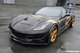 2013-2019 Corvette C7 Z51 Z06 Grandsport Carbon Fiber Canards